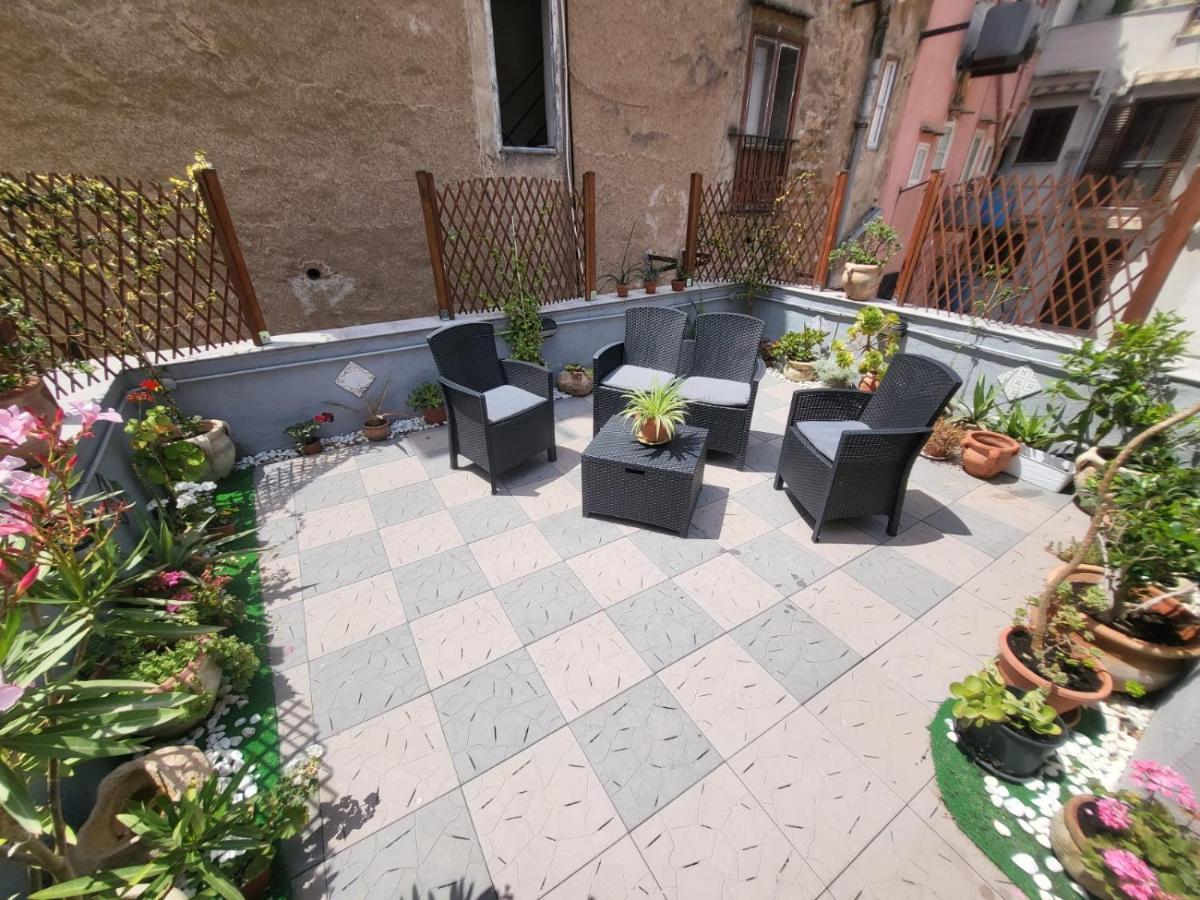 Casetta Poli- Appartamento Con Terrazza - Centro Storico Palermo Exteriör bild